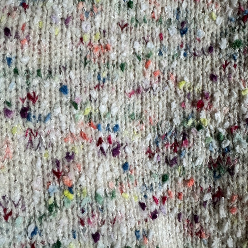 Soft Speckled Cream Sweater